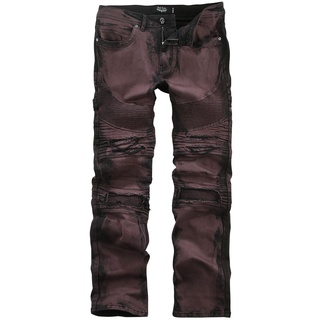 Rock Rebel by EMP - Rock Jeans - Pete - W30L32 bis W34L34 - für Männer - Größe W30L32 - rot