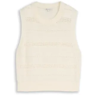 Tom Tailor Pullunder mit Lochmuster Braun L