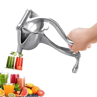 Saftpresse Manuell, Manuelle Handsaftpresse Aus Edelstahl, Manuellesaftpresse, Zitruspresse Handentsafter Obstpresse Für Granatapfel Presser, Juice, Zitronen, Orangen, Zitruspresse (1PC)
