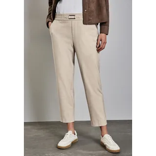 STREET ONE Damen, A378905 casual, fit Hose, sheer beige mel. | Gr.: W40/L28