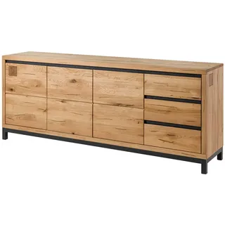 MASSIVMOEBEL24.DE Sideboard 210 x 85 x 45 cm Beige