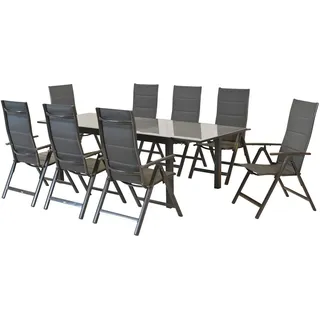 Merxx Taviano Set 9-tlg. Grau
