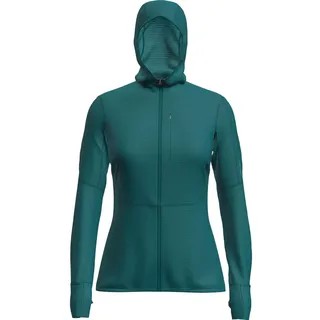Icebreaker Merino Blend 200 Descender Damen Hoodie (Petrol XL) Hoodies