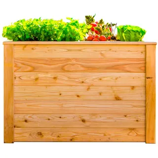 Westmann Hochbeet Klassik 100 100 x 65 x 66 cm Natur