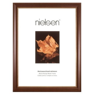 Nielsen Bilderrahmen, Dunkelbraun, Holz, rechteckig, 50x60 cm, Bilderrahmen, Bilderrahmen