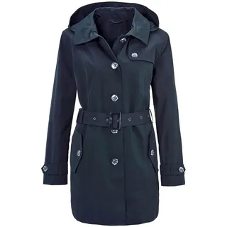 GOLDNER Kurzmantel im Trenchcoat-Stil", in marine | Gr.: 42,