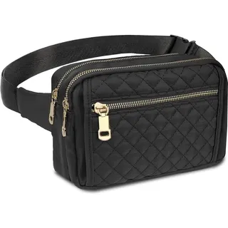 Bauchtasche für Damen, modische Crossbody-Gürteltaschen für Teenager-Mädchen, Bauch-Hüfttasche für Reisen, Wandern, Radfahren, Laufen, einfach zu tragen jedes Handy, Geldbörse, Einheitsgröße, Modisch - Einheitsgröße