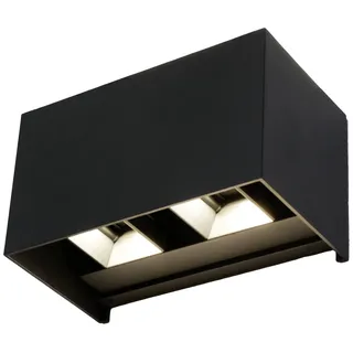 ECO-Light DAKAR 1210118 LED-Außenwandleuchte LED LED fest eingebaut 12W Anthrazit
