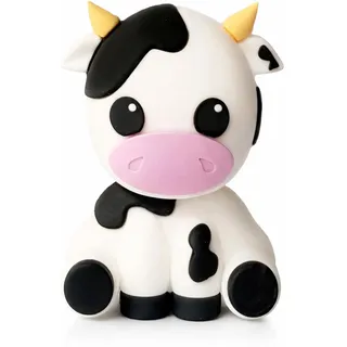 Ulticool Kuh USB Stick Type C 16 GB für Smartphone oder Laptop – Praktisches und kreatives Design für Frauen, Männer, Freundin, Teenager-Mädchen oder Jungen – Weiß/Schwarz