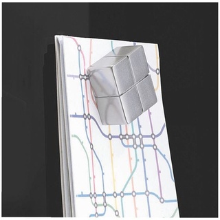 Glas-Magnettafel »Artverum« schwarz, Sigel
