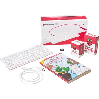 Raspberry Pi 400 Kit (DE), 4x 1.8GHz 4GB RAM, OS