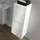 Halbhochschrank 33 x 105 x 0 Weiß
