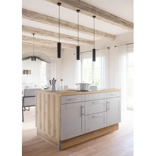 kochstation Küchenzeile KS-Ahus 160 cm grau