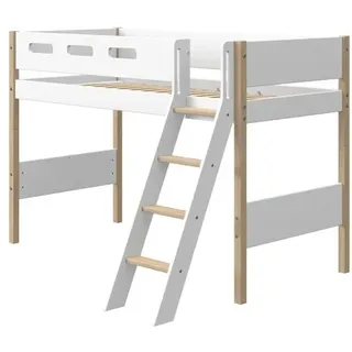 Flexa Spielbett Nor 90 x 200 cm Lack Weiß