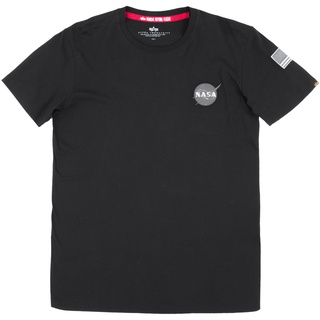 Alpha Industries Space Shuttle T-Shirt, schwarz, Größe L