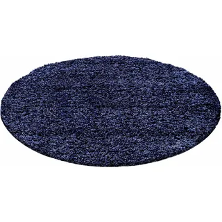 Ayyildiz Life Shaggy 1500 Hochflorteppich 80 cm navy