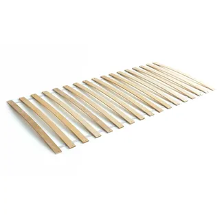 TICAA Rollrost Birke mit verstellbarem Kopf- und Fußteil 90 x 200 cm