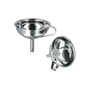 Metaltex Trichter, Inox-Edelstahl 185308 010 , Maße: 13 x 12 cm