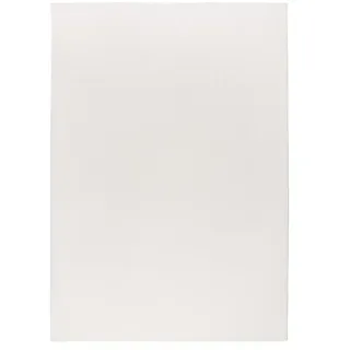 Kayoom Kurzflorteppich Earthquake 225  (Weiß, 140 x 80 cm, 100 % Polyester)
