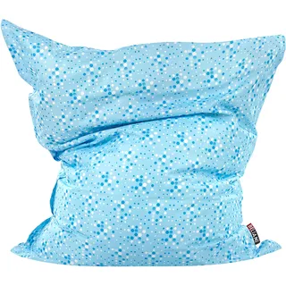 Beliani Sitzsack FUZZY 140 cm 180 cm Hellblau