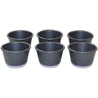 Tupperware UltraPro 175 ml Förmchen (6) grau Bräter Ultra Pro Form Muffin
