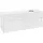 Waschbeckenunterschrank 140 x 55 cm Glossy White