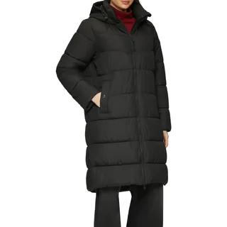 S.Oliver Steppmantel mit Zwei-Wege-Reißverschluss im Relaxed Fit schwarz, 38