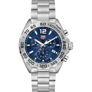 Tag Heuer Formula 1 Herrenuhr Chronograph silber blau CAZ101K.BA0842