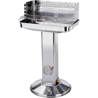 Greemotion 481503 Edelstahl-Säulengrill Morpheus 58 x 37 x 90 cm