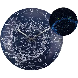 Nextime Milky Way Dome 35,0 cm 3165 blau/weiß
