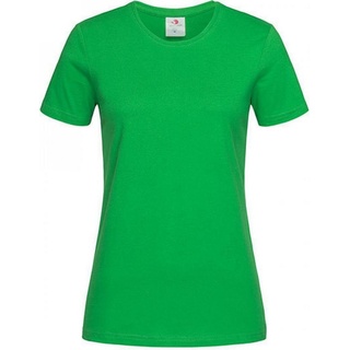 Stedman Classic Women T-Shirt Grün Baumwolle Medium Damen