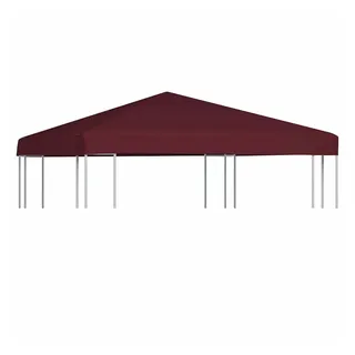 vidaXL Pavillondach 310 g / m2 3x3 m Weinrot