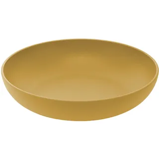 Magu Obstschale "Natur Design" aus nachwachsenden Rohstoffen Gold