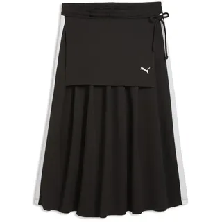 Puma Faltenrock Damen Schwarz M