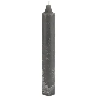 ib laursen Rustikal Dunkelgrau Stabkerze 25 cm