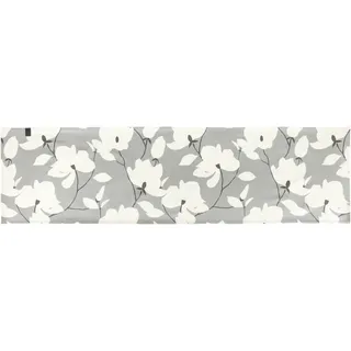 Schöner Wohnen Tischläufer SW-Fleur ¦ grau ¦ 100% Baumwolle ¦ Maße (cm): B: 150 H: 0,5