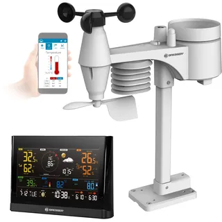 Bresser WLAN Comfort Wetterstation 7-in-1 Schwarz