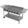 6-flammig 1140 x 530 x 800 cm Edelstahl inkl. Pfanne