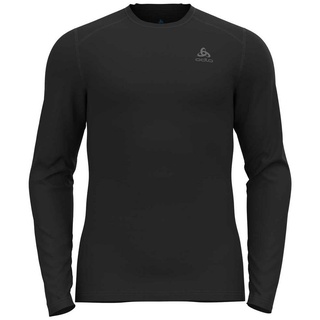 Odlo Herren Fundamentals Active WARM ECO Funktionsunterwäsche Langarm Shirt, Black