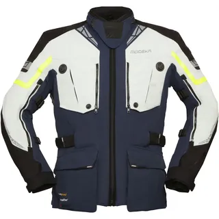 Modeka Panamericana II Motorradjacke Blau/Hellgrau M