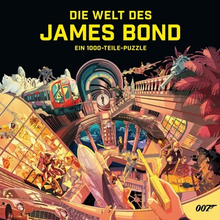 Laurence King Verlag Die Welt des James Bond Puzzle, Yellow