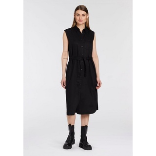 OTTO products Blusenkleid CIRCULAR COLLECTION midi-Länge, ärmellos, aus Lyocell (TENCEL), mit Bindegürtel schwarz 38