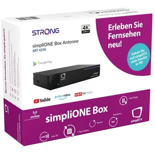 simpliTV Strong SRT 4250 simpliOne Box Antenne