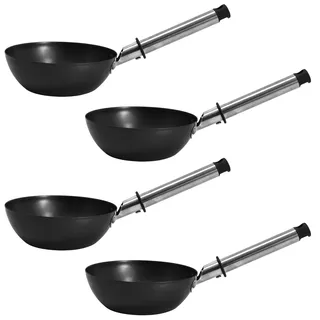Syntrox Germany Wok-Pfännchen Schüssel Pfanne Wokpfanne Zubehörteil/Erweiterung für Raclette RAC-1200W Basel und RAC-1200W Liestal, Größe: 4