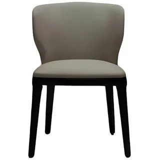 JVmoebel Esszimmerstuhl Holzstuhl mit elegantem Design und luxuriösem Komfort (1 St), Made in Europa beige