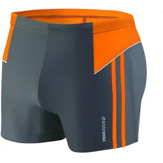 sesto senso Herren Badehose Eng Schwimmhose M bis 4XL Enganliegende Bademode Swimming Shorts - 3XL Große Größen