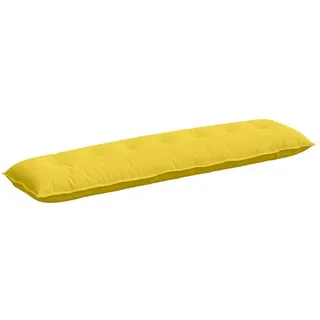 vidaXL Rückenkissen 200 x 19 x 50 cm Helles Gelb