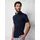 Jerseyhemd Casual Modern Button Down halbarm Herren Gr 3XL N-Gr blau solid schwarz navy Jersey Obermaterial 100 Baumwolle unifarben slim fit normal Rundhals Raglanärmel Aufschlag Hemden Flexibler Stretch