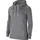 Park 20 Fleece Hoodie Damen charcoal heathr/white/white M