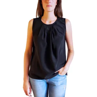 Posh Gear Damen Seidenbluse Gileseta Bluse aus 100% Seide - M